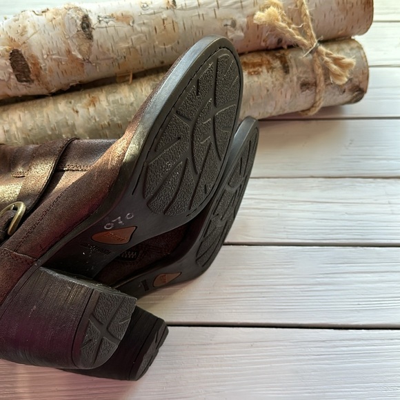 Born Womens Palmer Castagno Oiled Brown Suede size 8 - Picture 7 of 9